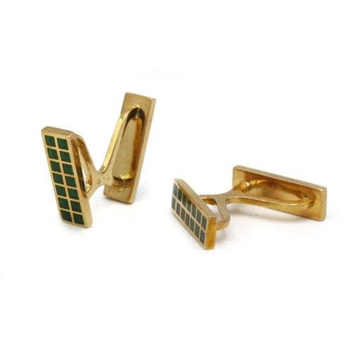 Boutons de manchette Boutons de Manchettes Email - Hermès 58 Facettes 250010SP
