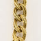 Collier Chaîne en or jaune à maille gourmette tressée 58 Facettes LOR4253