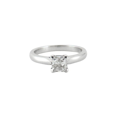 Bague 51 Bague en or blanc & diamants 58 Facettes