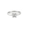 Bague 51 Bague en or blanc & diamants 58 Facettes