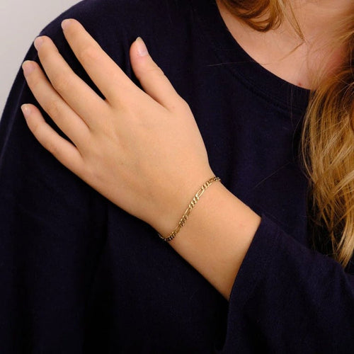 Bracelet Bracelet en or jaune 14 carats 58 Facettes