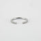 Bague 55 Bague en or blanc diamants 58 Facettes