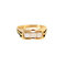 Bague 59 Bague vintage - Diamants en or jaune 14 carats 58 Facettes