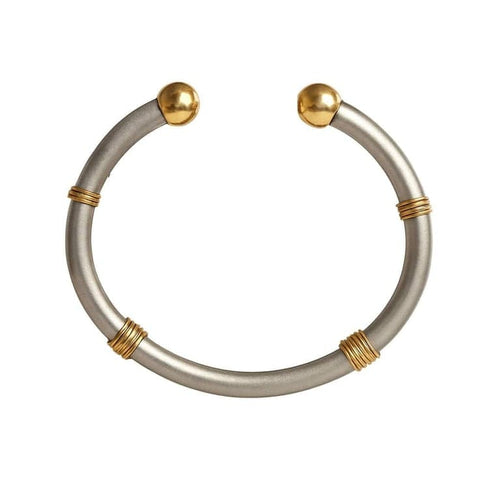 Bracelet ZOLOTAS - Bracelet en or jaune et argent 58 Facettes