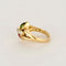 Bague or jaune, tourmaline rose et verte et diamants 58 Facettes AUX1017