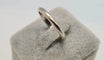 Bague 50 Bague en platine et or blanc 18 carats 58 Facettes