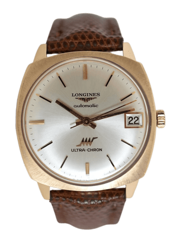 Montre Longines Ultra-Chron - Montre automatique en or jaune 18 carats, réf. 8357/1 58 Facettes LON-300