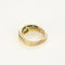 Bague 55.5 Bague en or jaune, or blanc, diamants et émeraude 58 Facettes MON1250