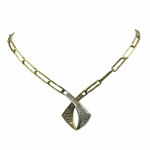 Collier Colliers 2 Ors Diamants 58 Facettes 20400000769