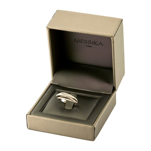 Bague 58 MESSIKA - Gatsby Meli Melo - Bague en Or blanc 18k 58 Facettes B250322