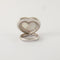 Bague 53 Bague Coeur Diamants Nacre 58 Facettes