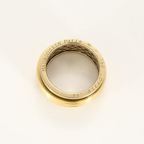 Bague 54 MAUBOUSSIN - Bague en or jaune, or blanc 58 Facettes BIA1282