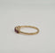 Bague 51 Bague or jaune 18 carats sertie de rubis 58 Facettes