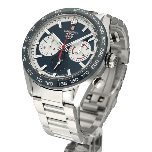 Montre TAG Heuer Carrera Calibre 02 - Montre automatique en acier 44 mm 58 Facettes TAG/CAR/008