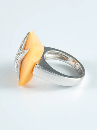 Bague 55 Bague Mauboussin Etoile divine 58 Facettes