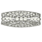 Broche Broche Art Déco géométrique pavée en or gris et diamants 58 Facettes LJ25-354