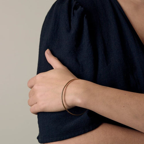 Bracelet Bracelet jonc en Or jaune 18k 58 Facettes ARL0979X6