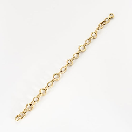 Bracelet Bracelet en Or jaune maillons ovales 58 Facettes ORA0032X2