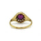 Bague 56 Bague - Or jaune, Diamants & Grenat 58 Facettes 250019SP