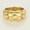Bague 55 Bague en or jaune bombé 58 Facettes SENS2452X3