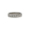 Bague 53.5 Alliance - Or blanc, Platine & Diamants 58 Facettes 250323R