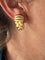 Boucles d'oreilles OJ PERRIN - Boucles d'oreilles Clips Tresse or jaune 58 Facettes LOT 4590