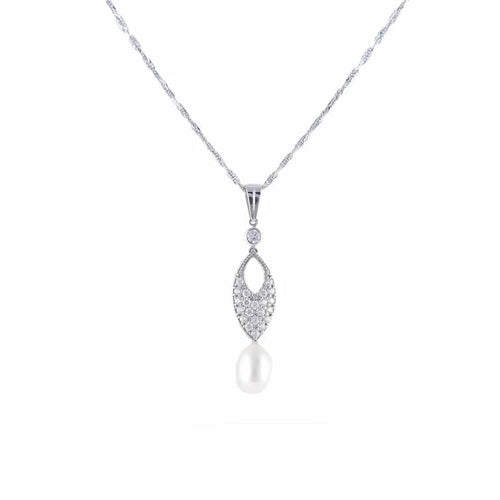 Collier Collier Perle Diamants 58 Facettes
