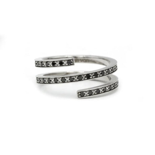 Bague 55 Bagues La Spirale - DINH VAN 58 Facettes 250022R-250023R