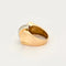 Bague 56.5 Bague Tank or jaune et diamants 58 Facettes 58FC179