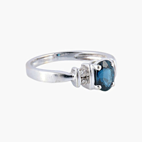 Bague 52 Bague Saphir et Diamants 58 Facettes