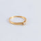Bague 53 Bague Solitaire or jaune Diamant 0.10ct 58 Facettes FM85