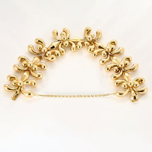 Bracelet Elégant Bracelet en or jaune à maille fantaisie. 58 Facettes VIL1067