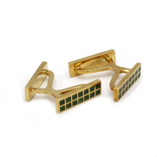 Boutons de manchette Boutons de Manchettes Email - Hermès 58 Facettes 250010SP
