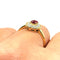 Bague 54 Bague or jaune diamants rubis 58 Facettes V43
