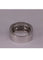 Bague 53 Bague triple sertie de diamants en or blanc 18k 58 Facettes RNG2650