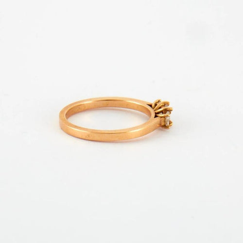 Bague 50 Bague en Or jaune & diamants 58 Facettes