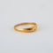 Bague 58 Bague jonc anglais or jaune diamant 58 Facettes