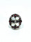 Bague 63 Bague Argent, Nacre Et Grenats 58 Facettes