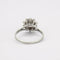 Bague 65 Bague Fleur en Or Gris, Diamants 58 Facettes LOT 2840