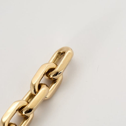 Bracelet Bracelet à large maille en or jaune 58 Facettes REU1340