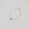 Bracelet Bracelet étoile de David or blanc 58 Facettes
