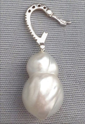 Collier COLLIER PLAT VINTAGE OR BLANC 58 Facettes C 60