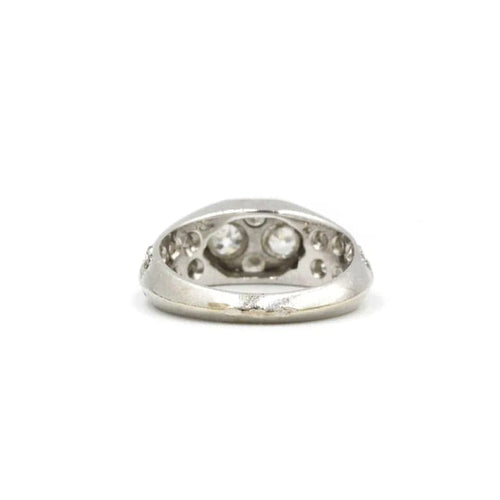 Bague 50 Bague Or blanc 24 Diamants 58 Facettes R220075