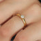 Bague 50 Bague Solitaire 0.35ct 58 Facettes