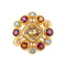 Bague 53 Bague Citrine Topazes Grenats 58 Facettes