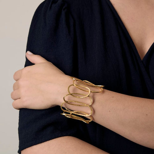 Bracelet Bracelet en Or jaune 18k 58 Facettes VAN0743