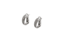 Boucles d'oreilles Oro Bianco Boucles d’oreilles en or blanc 18 kt avec diamants 58 Facettes orc98