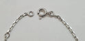 Bracelet Gourmette en Or Blanc 58 Facettes