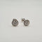 Boucles d'oreilles Boucles d'oreilles or blanc serties de diamants GIA 58 Facettes