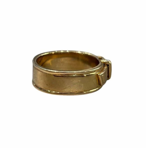Bague 53 Hermès - Bague ceinture or et diamants 58 Facettes